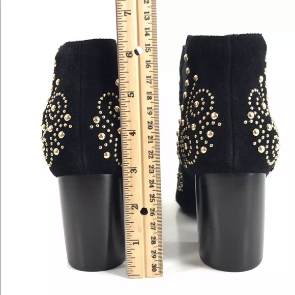 Jeffrey Campbell Ankle Boot ORNELLA Stud Suede NEW - Picture 3 of 8